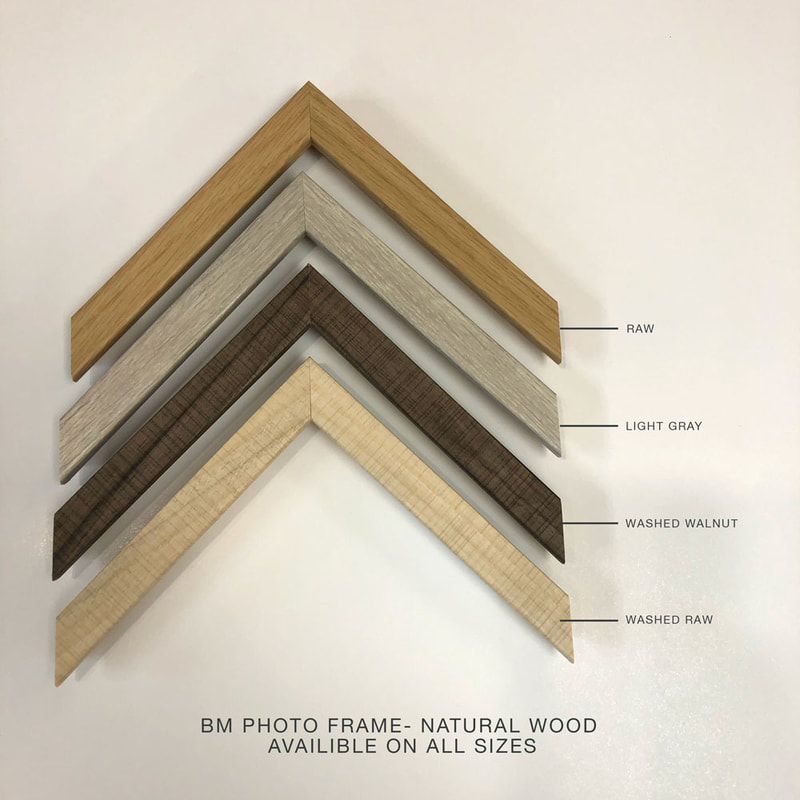 BM Photo frame Moulding samples- Natural Wood Set